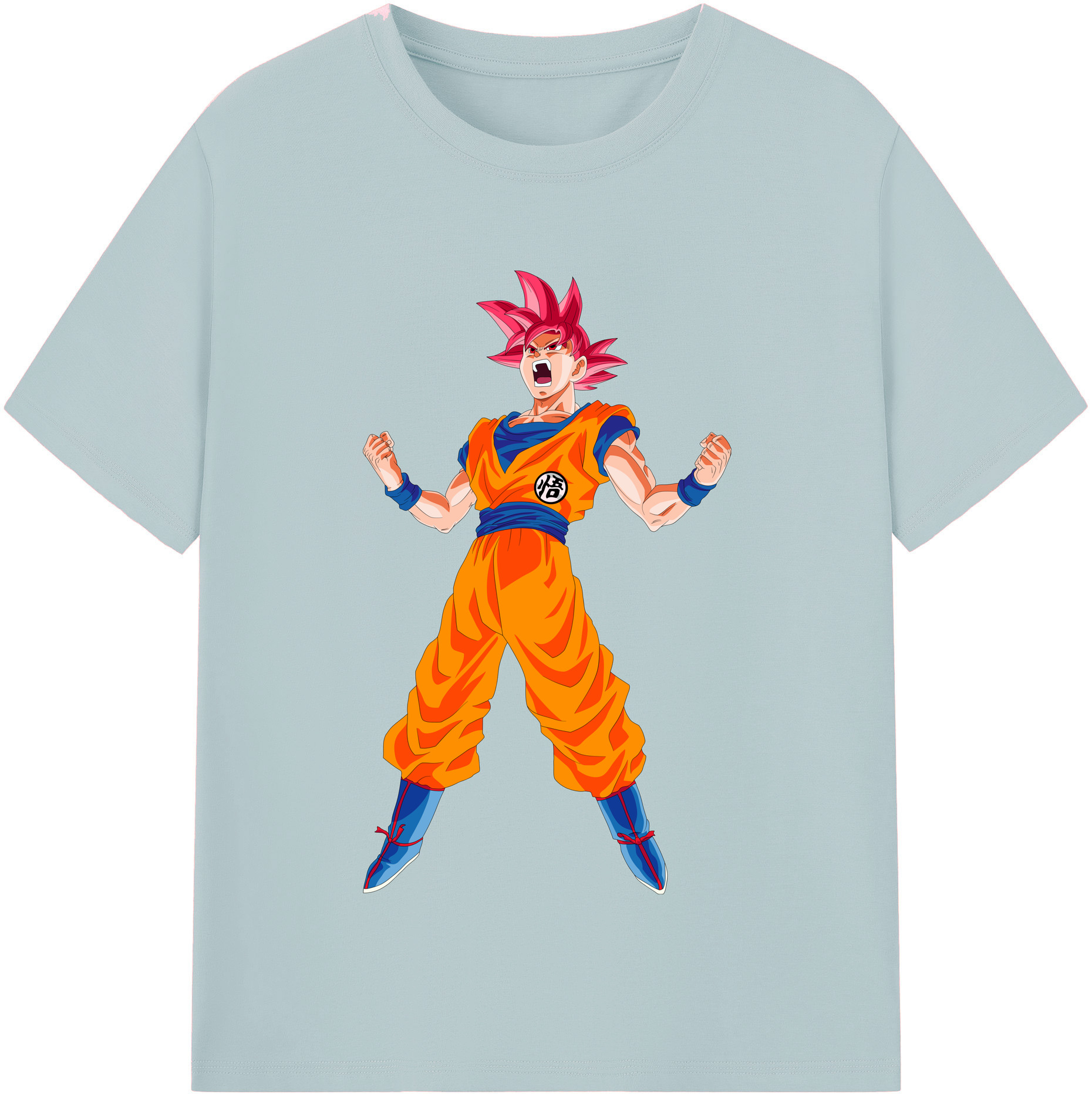 （画像用） ドラゴンボール 孫悟空（そん ごくう）Son Goku カカロット DRAGON BALL Kakarotto 綿100％半袖Tシャツ（フロントプリント）